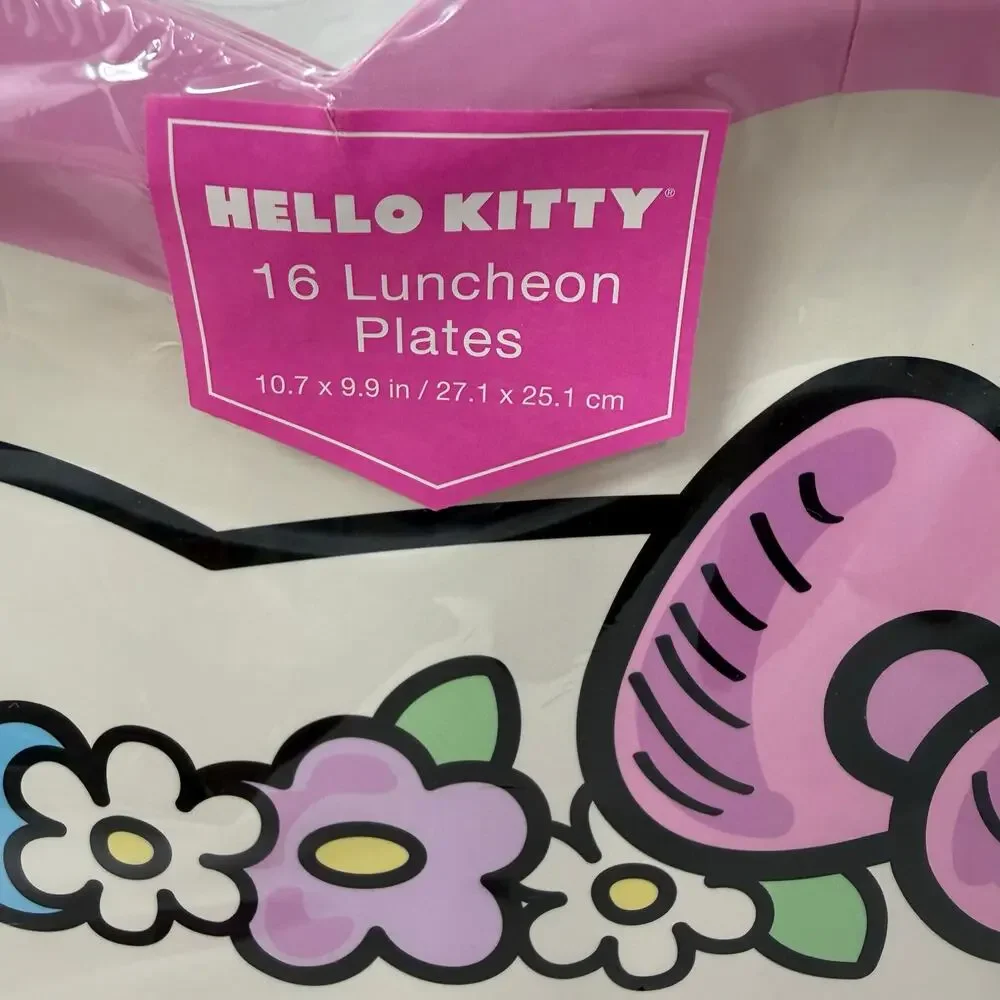 Hello Kitty Party Supplies Lot Of 4 Plates Napkins Table Decor Sanrio Bundle